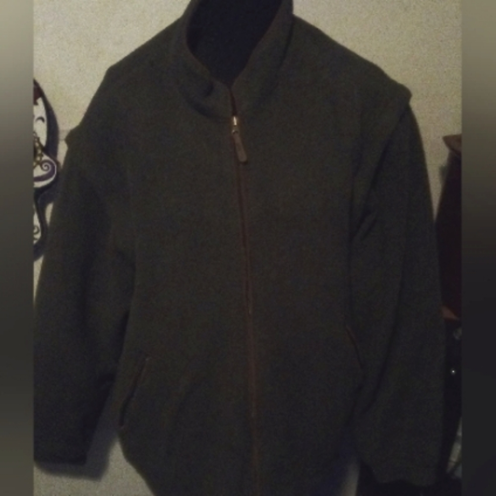 Beretta zip up fleece w/ removable sleeves